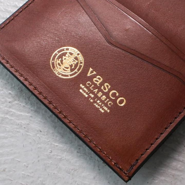 VASCO ヴァスコ VSC-713  LEATHER VOYAGE PURSE WALLET ブラウン