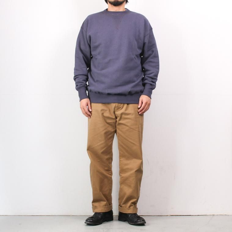 WAREHOUSE ウエアハウス Lot401 吊り編みクルースウェット CREW SWEAT ナスコン