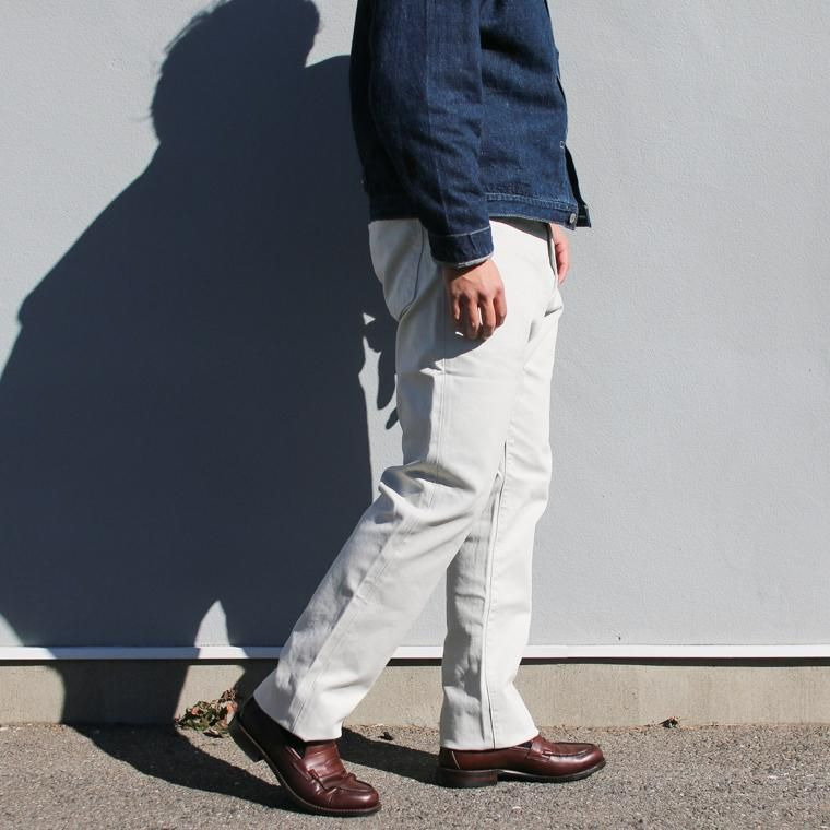 FOB factory エフオービーファクトリー  F1134  PIQUE 5P PANTS アイボリー
