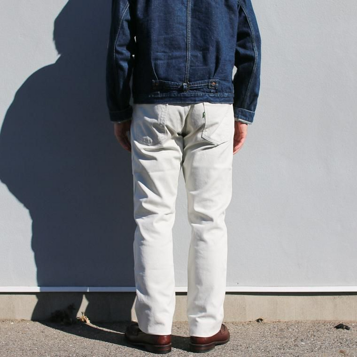 FOB factory エフオービーファクトリー  F1134  PIQUE 5P PANTS アイボリー