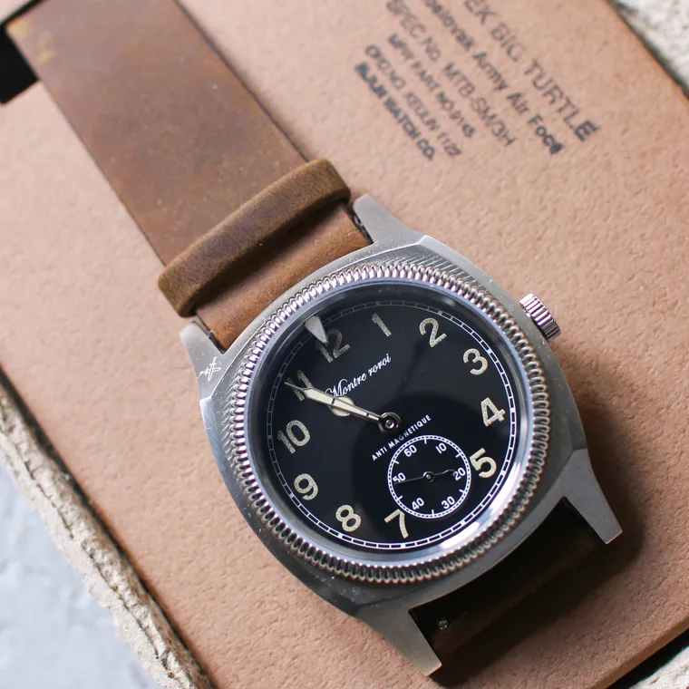 MONTRE ROROI M.R.M.W   Majetek "Big Turtle" Small second model No: MBT-SM