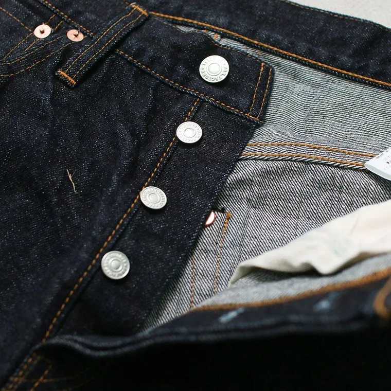 FOB factory F153  SELVEDGE DENIM TAPERED JEANS