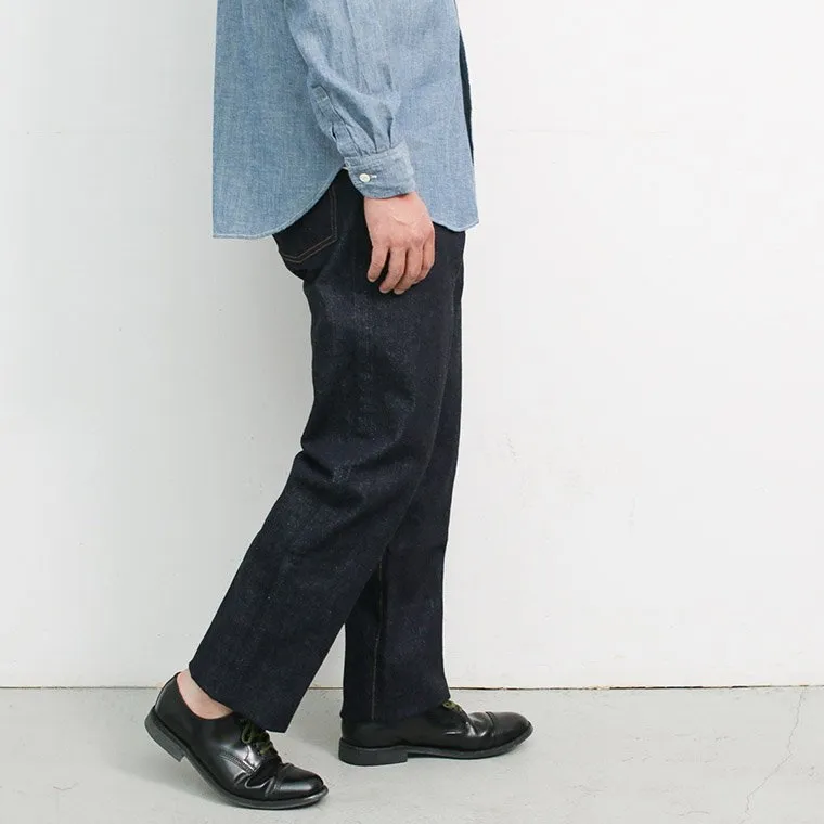 FOB factory F153  SELVEDGE DENIM TAPERED JEANS