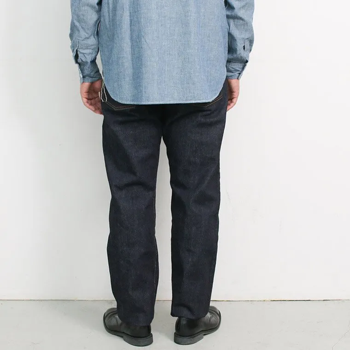 FOB factory F153  SELVEDGE DENIM TAPERED JEANS