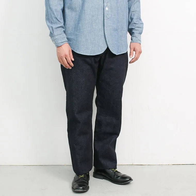 FOB factory F153  SELVEDGE DENIM TAPERED JEANS