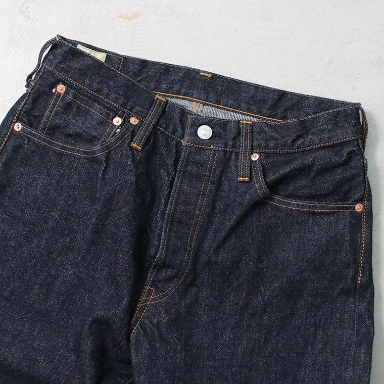 FOB factory F153  SELVEDGE DENIM TAPERED JEANS