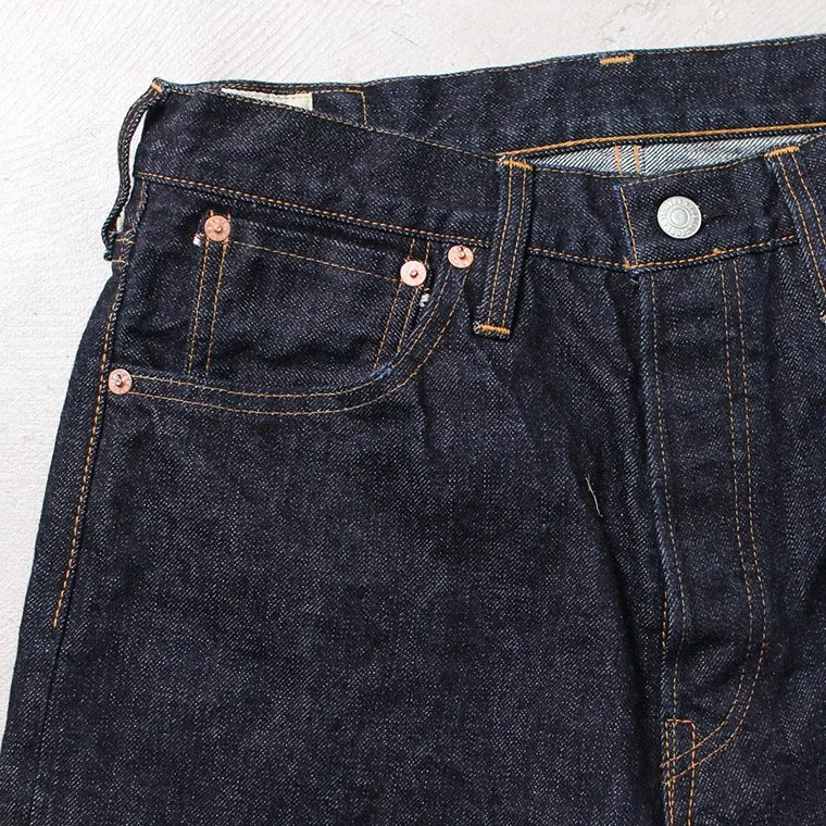 FOB factory F153  SELVEDGE DENIM TAPERED JEANS