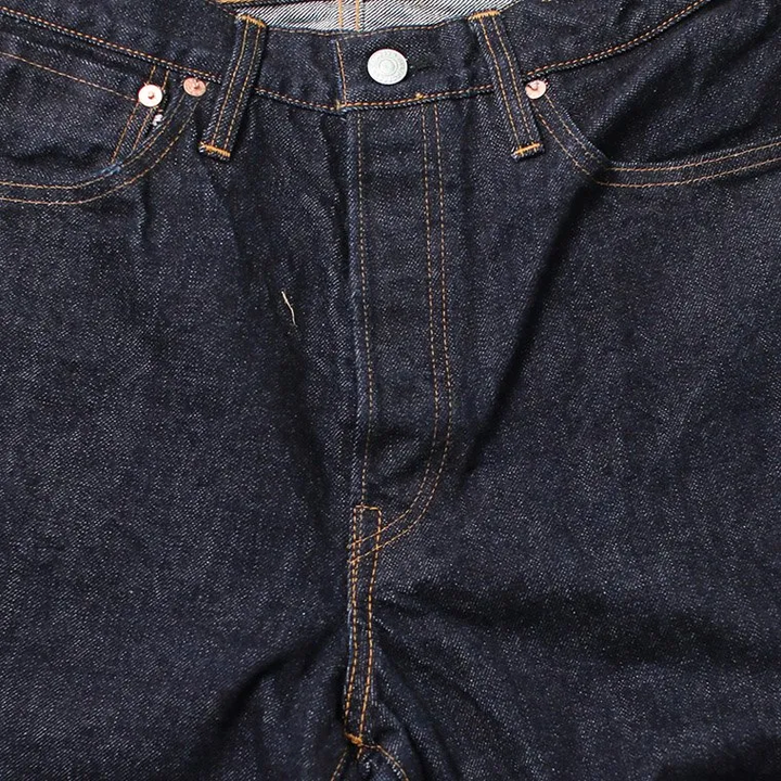 FOB factory F153  SELVEDGE DENIM TAPERED JEANS
