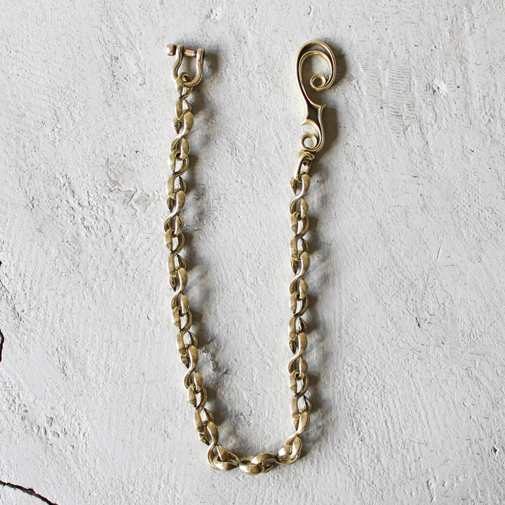 INCEPTION インセプション F HOLE S RING WALLET CHAIN 真鍮