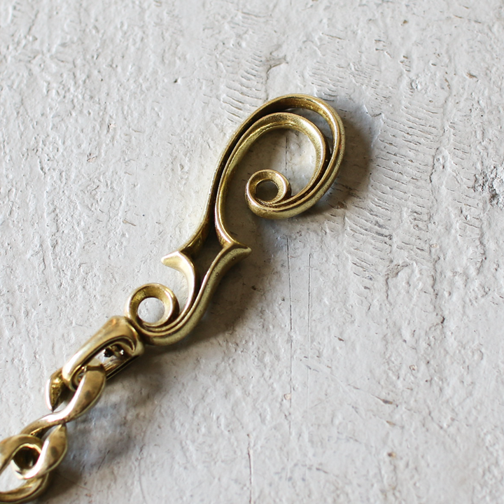INCEPTION インセプション F HOLE S RING WALLET CHAIN 真鍮
