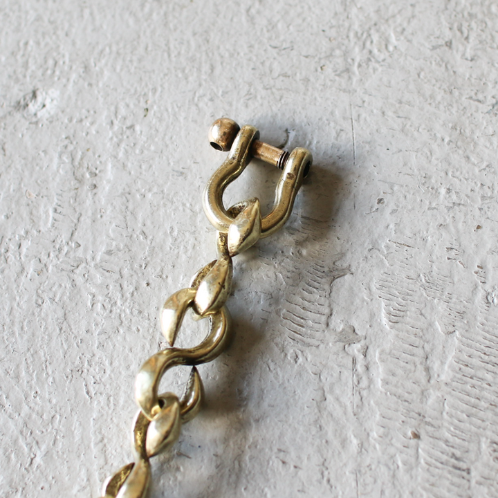 INCEPTION インセプション F HOLE S RING WALLET CHAIN 真鍮