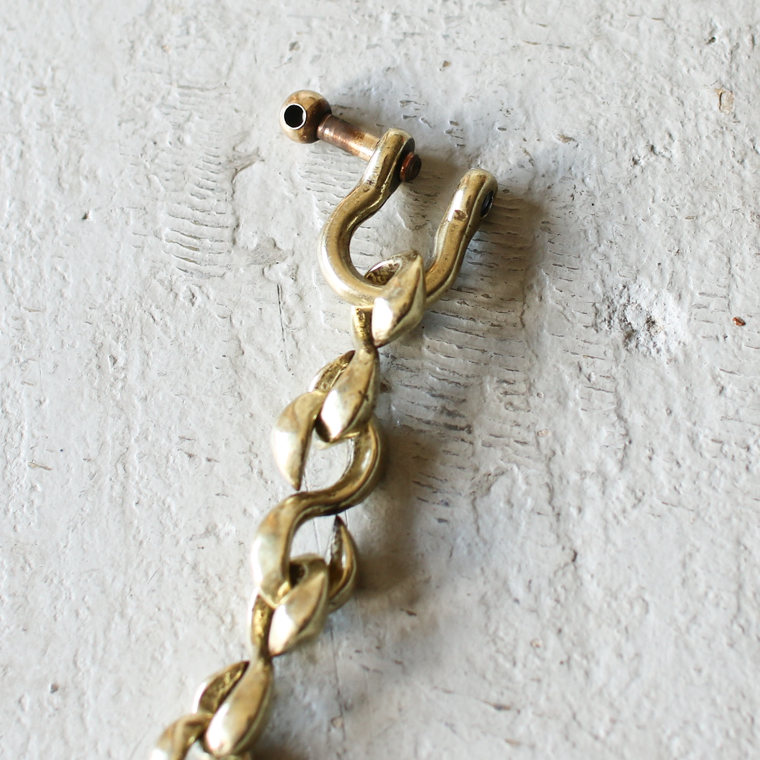 INCEPTION インセプション F HOLE S RING WALLET CHAIN 真鍮