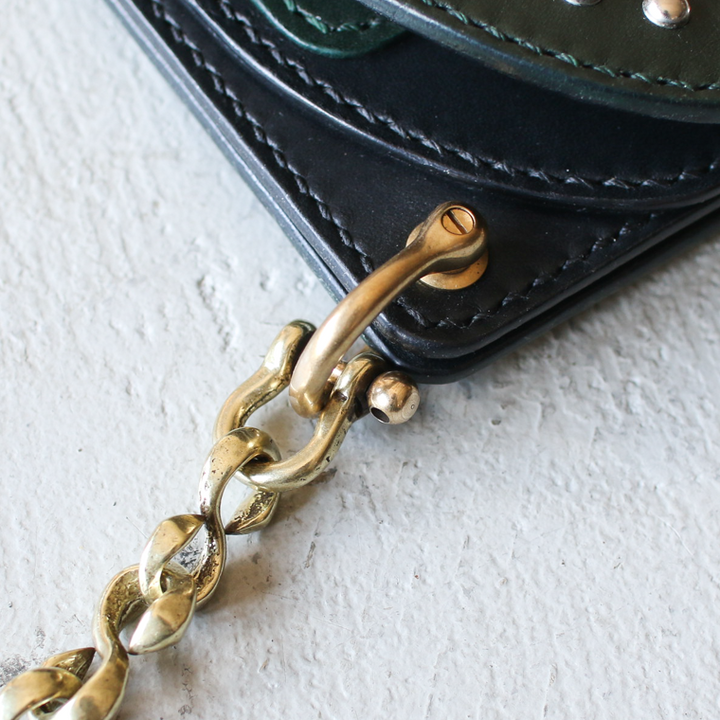 INCEPTION インセプション F HOLE S RING WALLET CHAIN 真鍮
