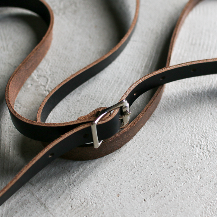 FERNAND LEATHER フェルナンドレザー Horizontal Latch Pouch M ブラック