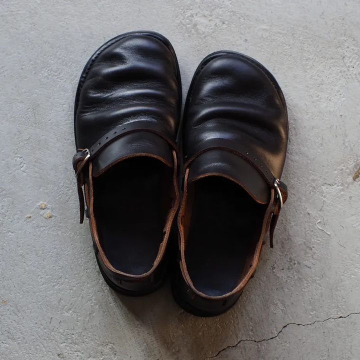 FERNAND LEATHER  MIDDLE ENGLISH  Black