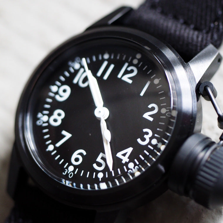 MONTRE ROROI M.R.M.W Buships Black Ops BBO-10FB Black