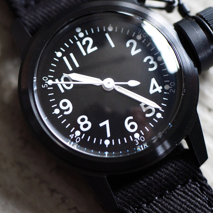 MONTRE ROROI M.R.M.W Buships Black Ops BBO-10FB Black