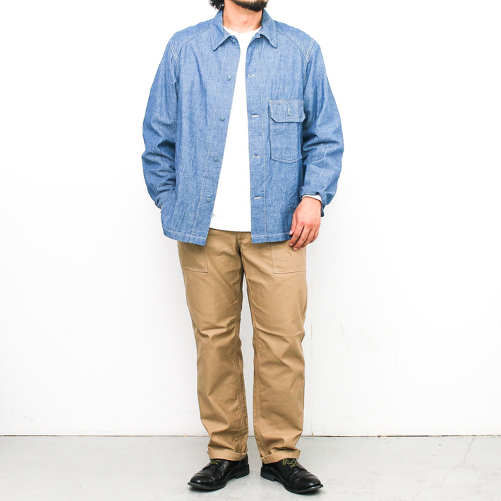 FOB factory エフオービーファクトリー F0431 BAKER PANTS Beige