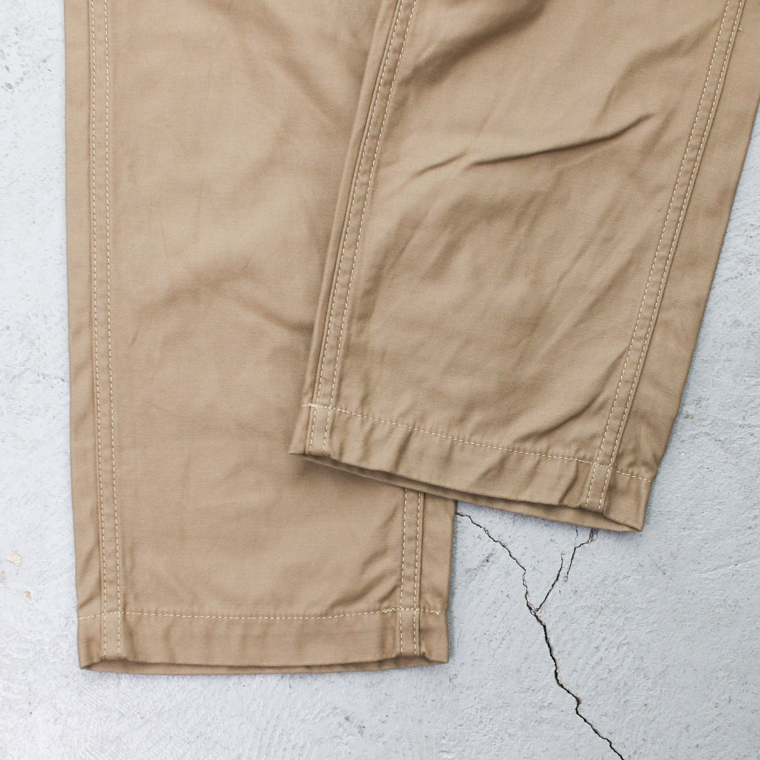FOB factory エフオービーファクトリー F0431 BAKER PANTS Beige