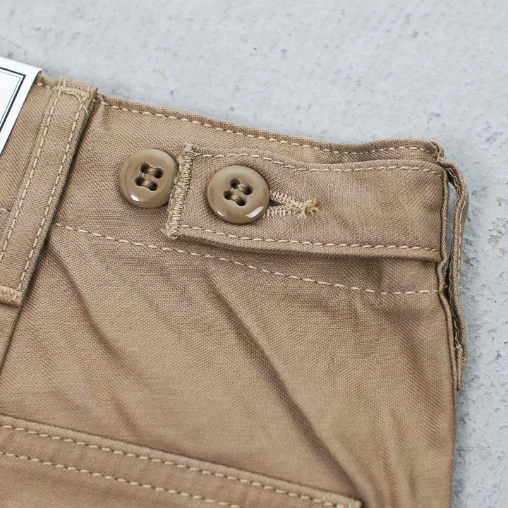 FOB factory エフオービーファクトリー F0431 BAKER PANTS Beige