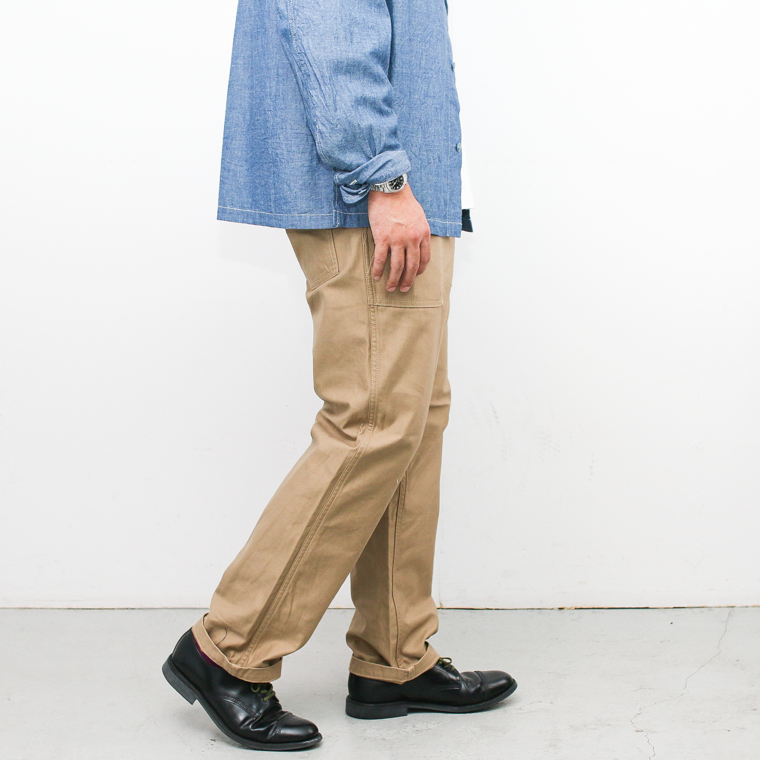 FOB factory エフオービーファクトリー F0431 BAKER PANTS Beige