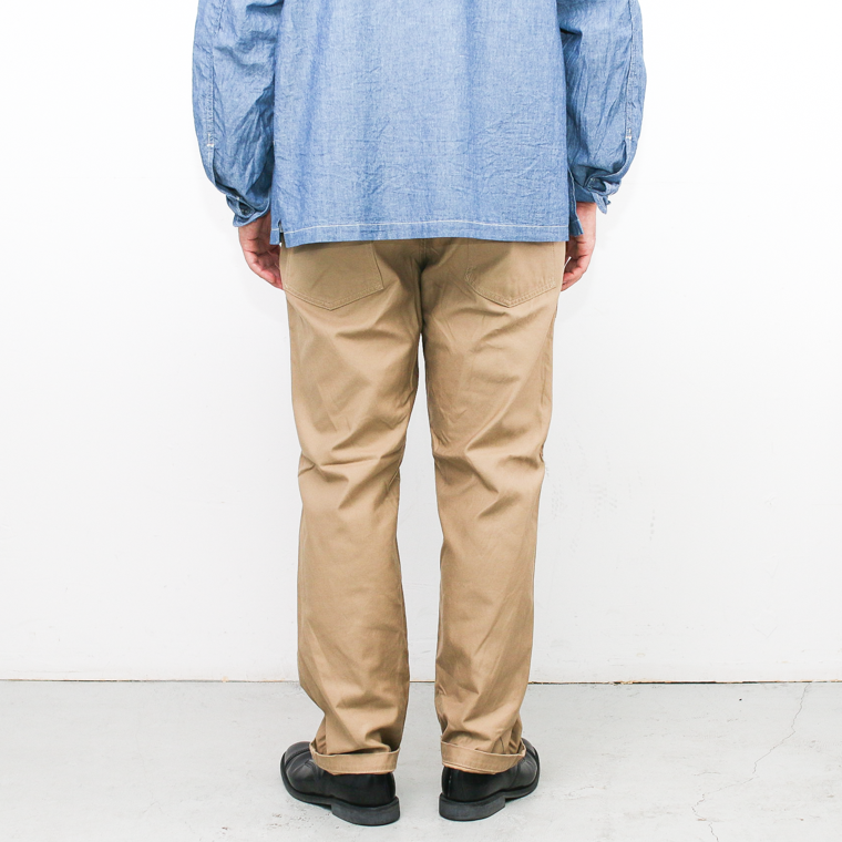 FOB factory エフオービーファクトリー F0431 BAKER PANTS Beige