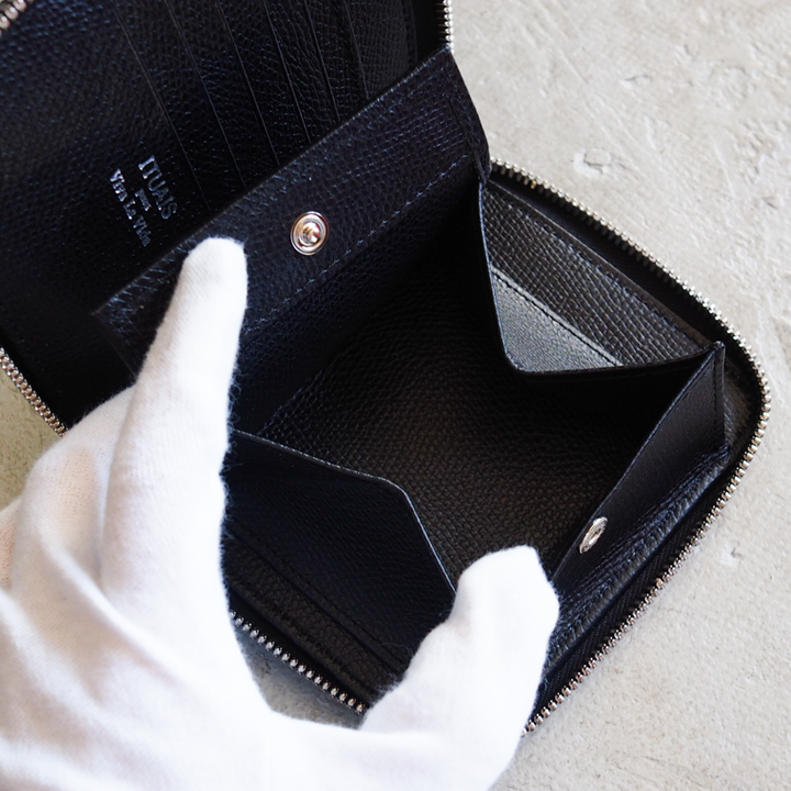 ITUAIS イトゥアイス RO-RO WALLET SHORT LIZARD Black