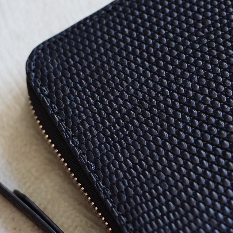 ITUAIS イトゥアイス RO-RO WALLET SHORT LIZARD Black