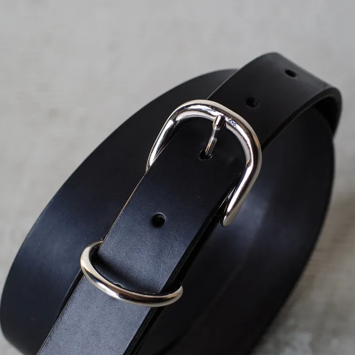 Mr.OLDMAN×ESKL East Side KUSTOM LEATHERS  Narrow Shell Studs Belt