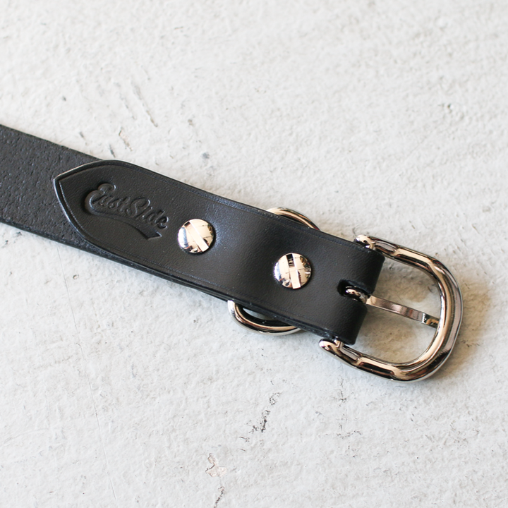 Mr.OLDMAN×ESKL East Side KUSTOM LEATHERS  Narrow Shell Studs Belt