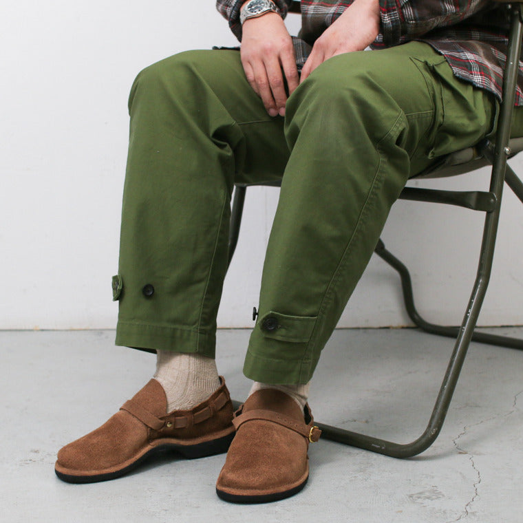 FERNAND LEATHER  MIDDLE ENGLISH  Brown Suede