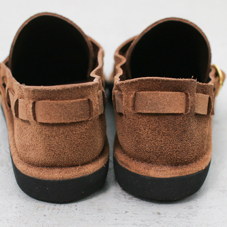 FERNAND LEATHER  MIDDLE ENGLISH  Brown Suede