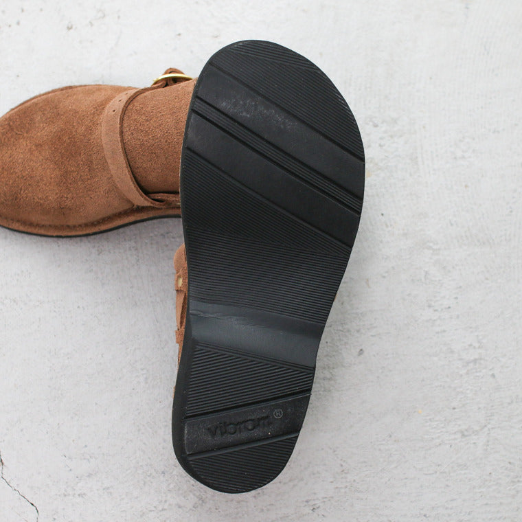 FERNAND LEATHER  MIDDLE ENGLISH  Brown Suede