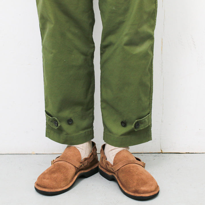 FERNAND LEATHER  MIDDLE ENGLISH  Brown Suede