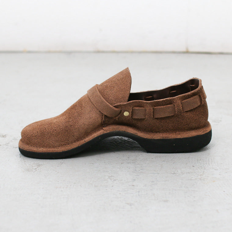 FERNAND LEATHER  MIDDLE ENGLISH  Brown Suede