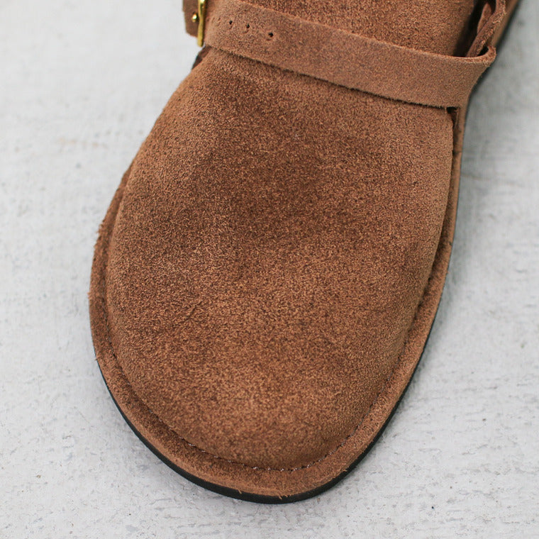 FERNAND LEATHER  MIDDLE ENGLISH  Brown Suede