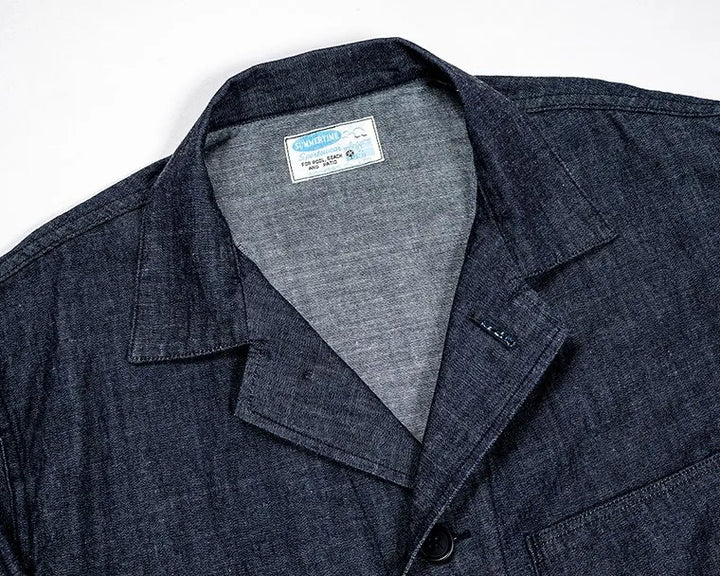 WORKERS Summer Jacket, 7.5 oz Indigo Denim