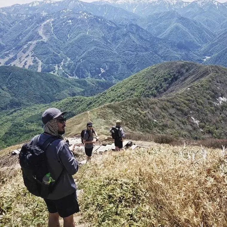 Mr.OLDMAN×CHAORAS スポーツ手ぬぐい Mt. Tanigawa 谷川岳 5.0 セピア