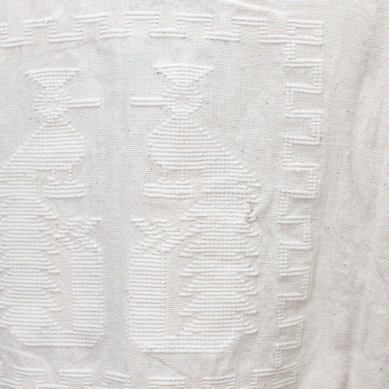 Del Sol  Guatemala quetzal long sleeve shirt Natural