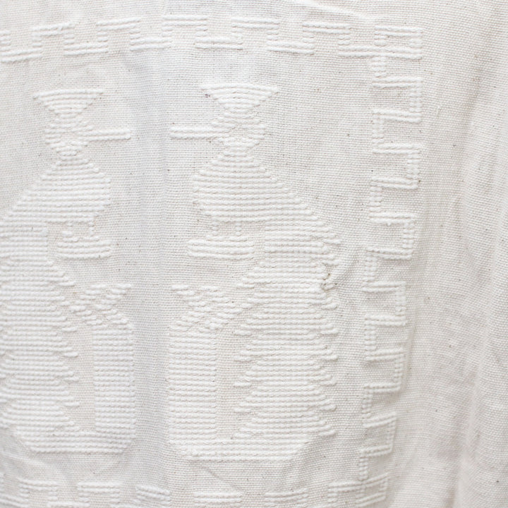 Del Sol  Guatemala quetzal long sleeve shirt Natural