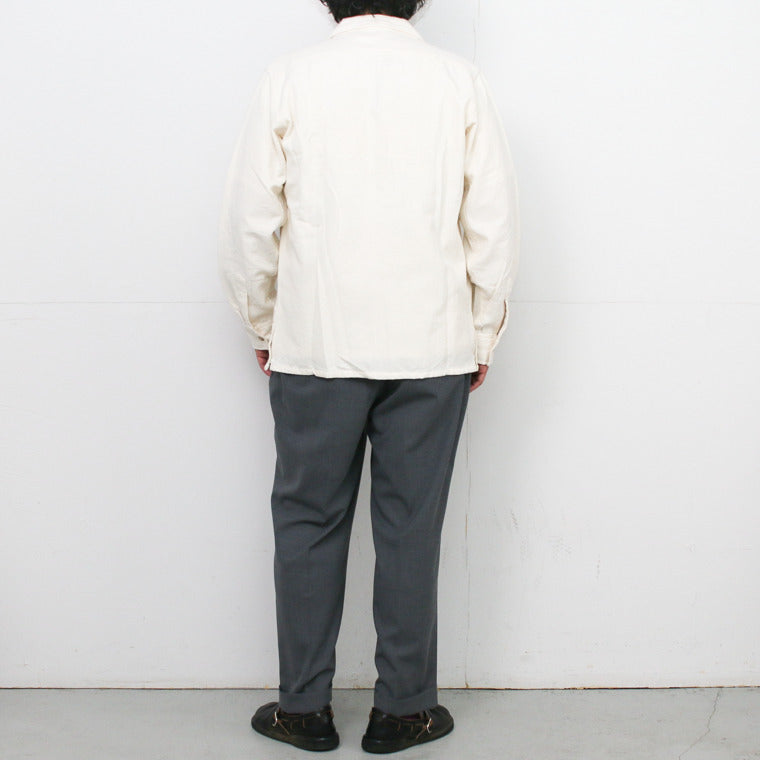 Del Sol  Guatemala quetzal long sleeve shirt Natural