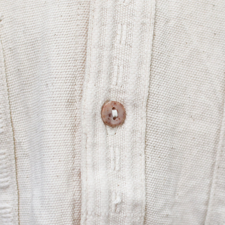 Del Sol  Guatemala quetzal long sleeve shirt Natural