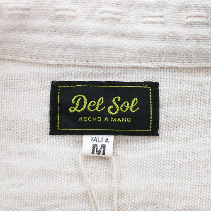 Del Sol  Guatemala quetzal long sleeve shirt Natural