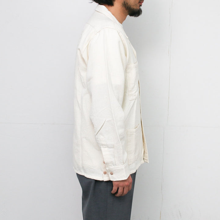 Del Sol  Guatemala quetzal long sleeve shirt Natural