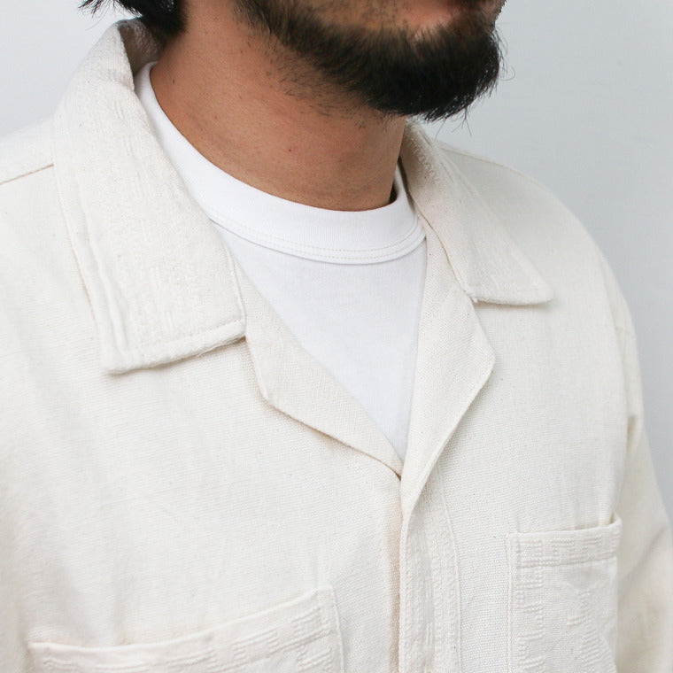 Del Sol  Guatemala quetzal long sleeve shirt Natural