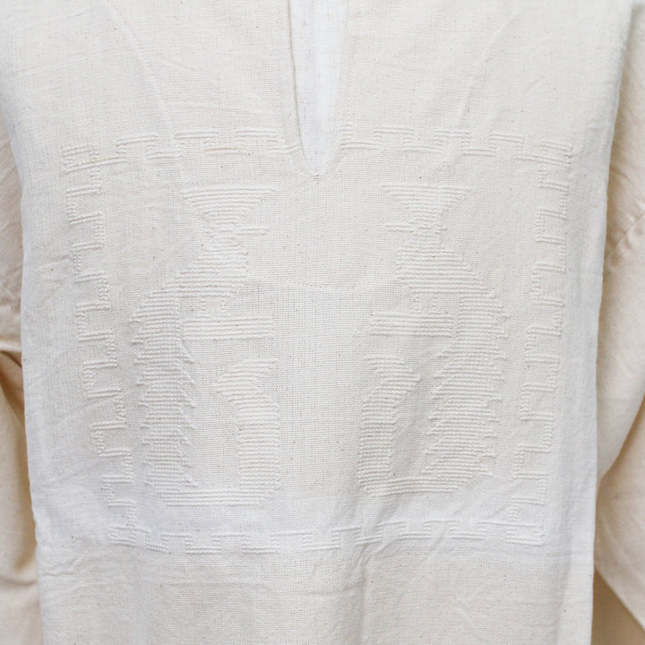 Del Sol  Guatemala quetzal long sleeve pullover shirt