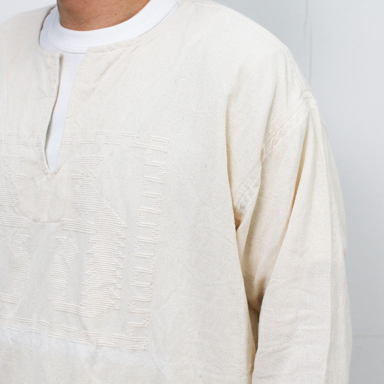 Del Sol  Guatemala quetzal long sleeve pullover shirt