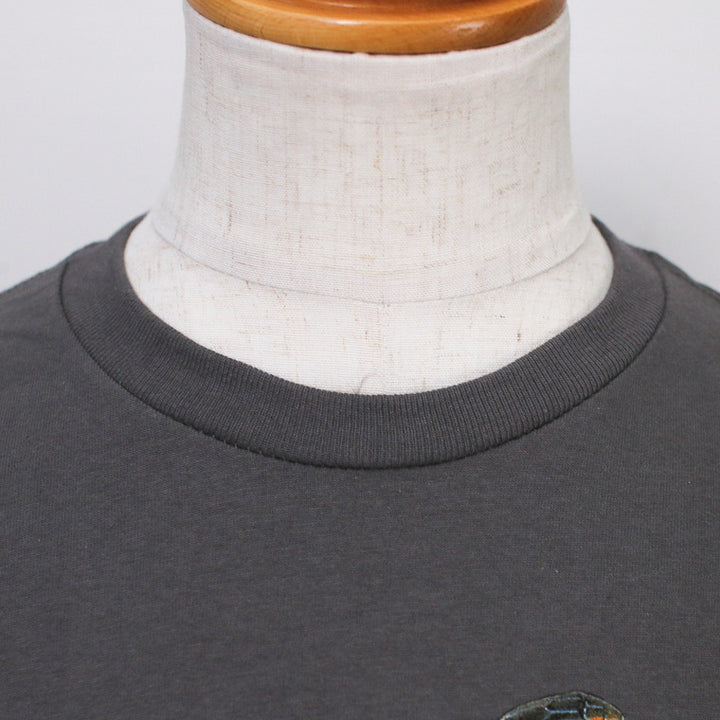 ATLAS SCREEN PRINTING  Snakezz ADULT T SHIRT Charcoal