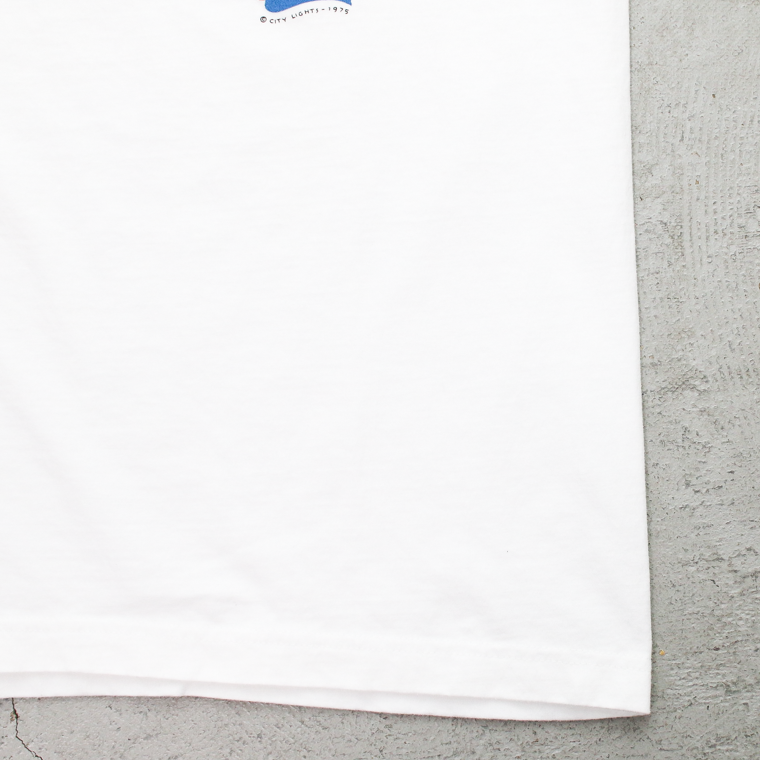 City Lights Bookstore PATRYAN 1975 Tee White