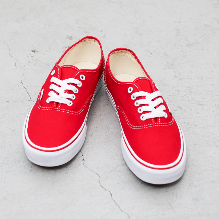 VANS  ヴァンズ    AUTHENTIC VN000EE3  レッド